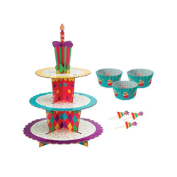 Base Celebration de 3 Pisos para Cupcake  Wilton