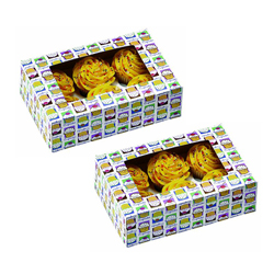 Caja Heaven para Cupcake x 6 en Set de 2 Piezas Wilton