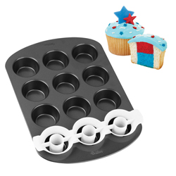 Molde para Cupcake de 2 Tonos Wilton