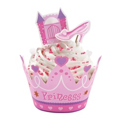 Envolturas Princess para Cupcake en Set de 12 Piezas Wilton