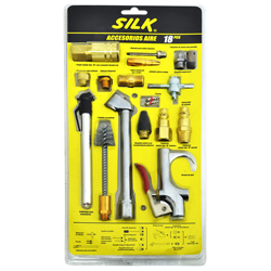 Juego de 18 Piezas de Aire para Compresor Silk