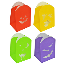 Funda de Papel Decorativa Halloween Set de 4 Piezas