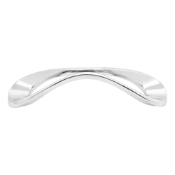 Tiradera Tipo Lazo Cromo 96mm