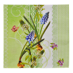 Servilletas de Papel  Muscari  20 Unidades