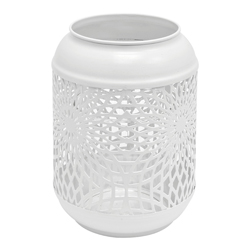 Farol Porta Vela Blanco 