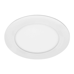 Panel LED Empotrable Redondo Color Blanco de 6W Luz 4100k