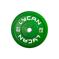 Discos de Caucho de Verde 25lb Lycan