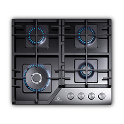 Cocina a Gas con 4 Quemadores EGI-604VDNE 58X50cm Indurama