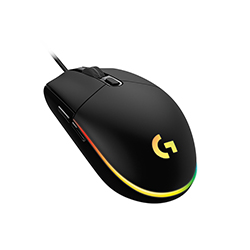 Mouse  Alambrico Gamer G203 Lightsync Rgb Usb Negro Logitech