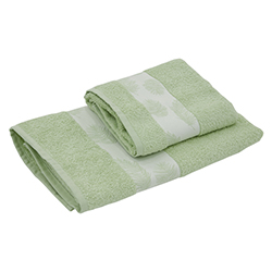 Toallas Natura Chic Light Green