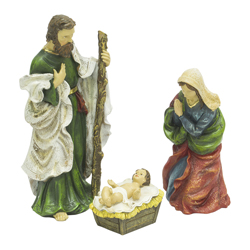 Sagrada Familia Set de 3 Piezas 26cm
