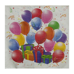 Servilleta de Papel  Balloons 33x33cm 20 Unidades