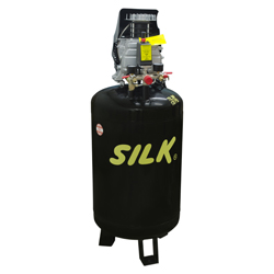 Compresor 2HP 75lt Vertical 120PSI Silk