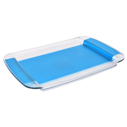 Bandeja Turquesa Transparente   Omada