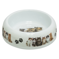 Plato de Melamina para Mascotas 16cm