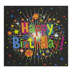 Servilleta Bithday Cracker