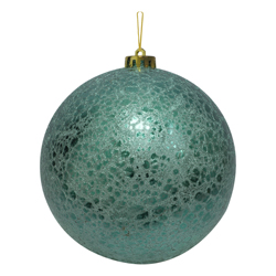 Bola Navideña Verde Mate 15cm