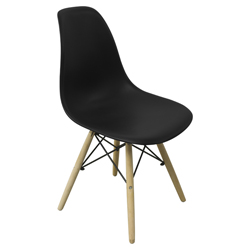 Silla Lieber Madera Negra 