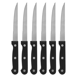 Cuchillo para Carne en Set de 6 Piezas Excellent Houseware