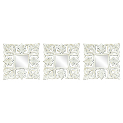 Decoración de Pared Verse Blanco 3 Piezas