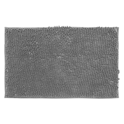 Alfombra Chenille Gris 50x70cm
