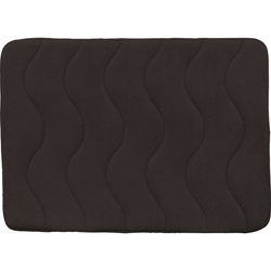 Alfombra Wave Foam Café Oscuro 50x70cm