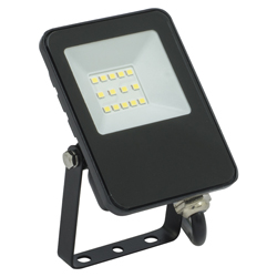 Reflector LED Slim Negro 10W 6500k Eurolight