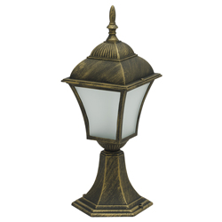 Farol Led Muro Louis Bronce Eurolight