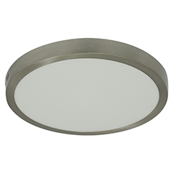 Panel LED Sobreponer Redondo Color Satin de 24W Luz 6400k