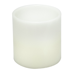 Vela Blanca Led 