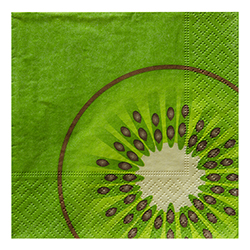 Servilleta de Papel Kiwi 25x25cm 20 Unidades