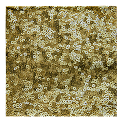 Servilleta Sequins Gold 33x33cm 20 Unidades