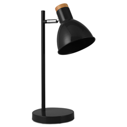 Lámpara de Mesa Cuppy Negra Eurolight