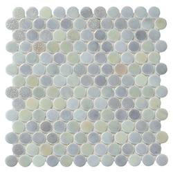 Mosaico Circle Steel 30.7x31.3cm