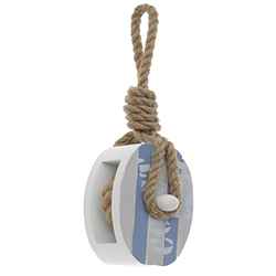 Adorno con Diseño de Polea con Soga 
