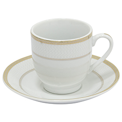 Taza con Plato para Espresso Eastwood Royal Rochdale