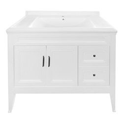 Mueble Blanco con Lavamanos 100x48cm