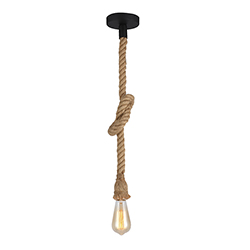 Lámpara Colgante Rope Natural Eurolight