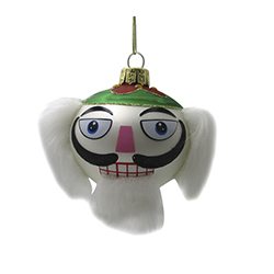 Bola Navideña Cascanuez Verde 8cm