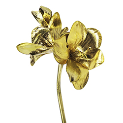 Flor Navideña Oro