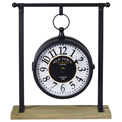 Reloj de Mesa Negro