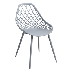 Silla Net Gris