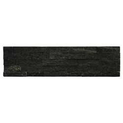 Piedra Ladrillo Negra Quartzite 15x60cm