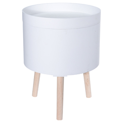Mesa Auxiliar Blanca