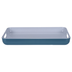 Bandeja Rectangular Teal