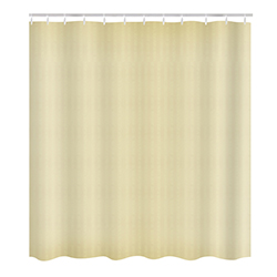 Cortina de Tela para Baño Linen Ivory 180x180cm