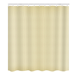 Cortina de Tela para Baño Linen Ivory 180x180cm