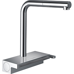 Grifería Monomando para Cocina de 28.1cm Aquno M81 250 Hansgrohe