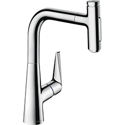 Grifería Monomando para Cocina de 33.5cm Cromo Talis S M51 220 Hansgrohe