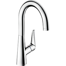 Grifería Monomando para Cocina de 33.5cm Cromo Talis 220 Hansgrohe